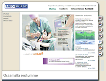 Tablet Screenshot of mediplast.fi